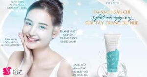 Sữa tẩy trang chuyên sâu Makeup Remove Milk Dr.Lacir